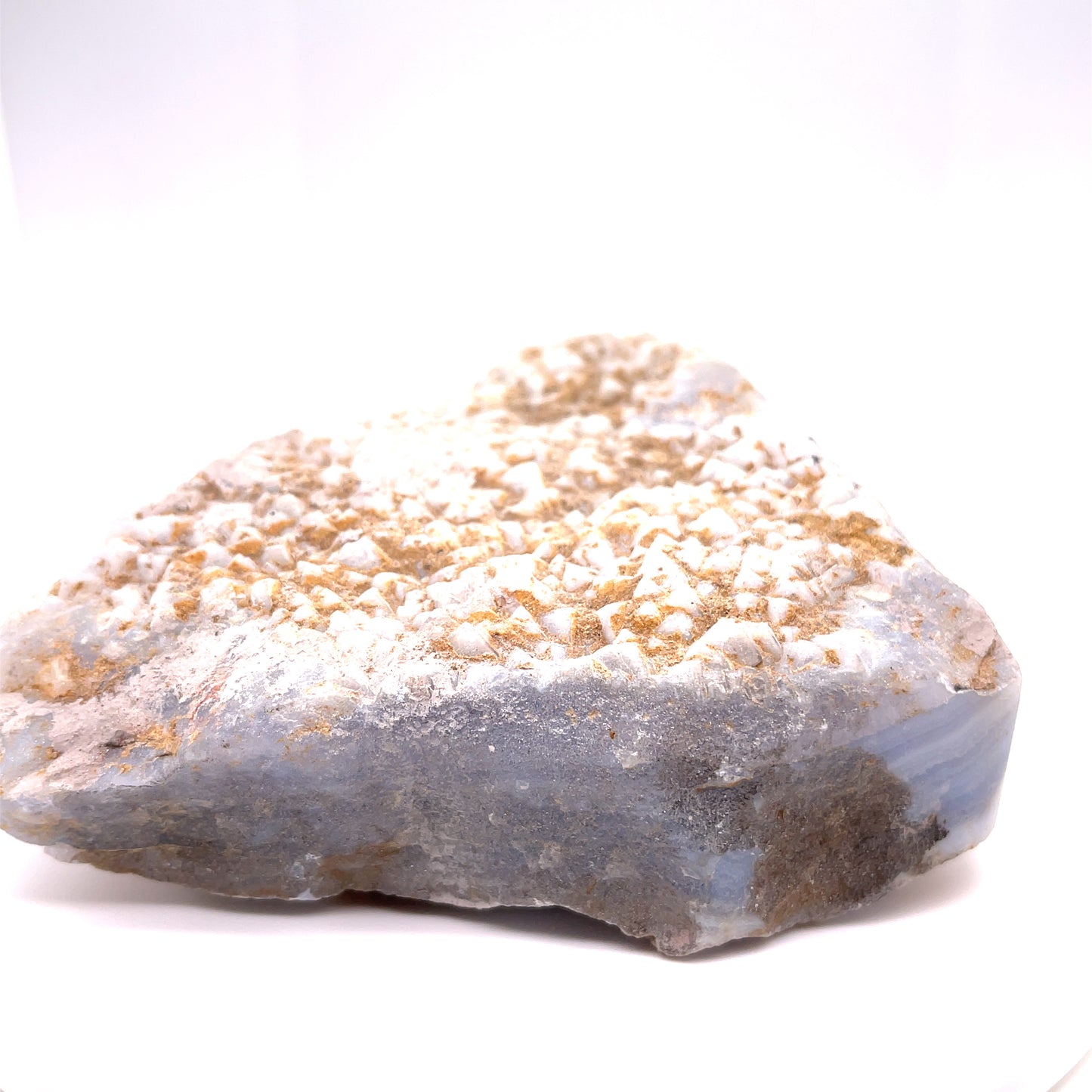 Blue Lace Agate Rough - 622 grams