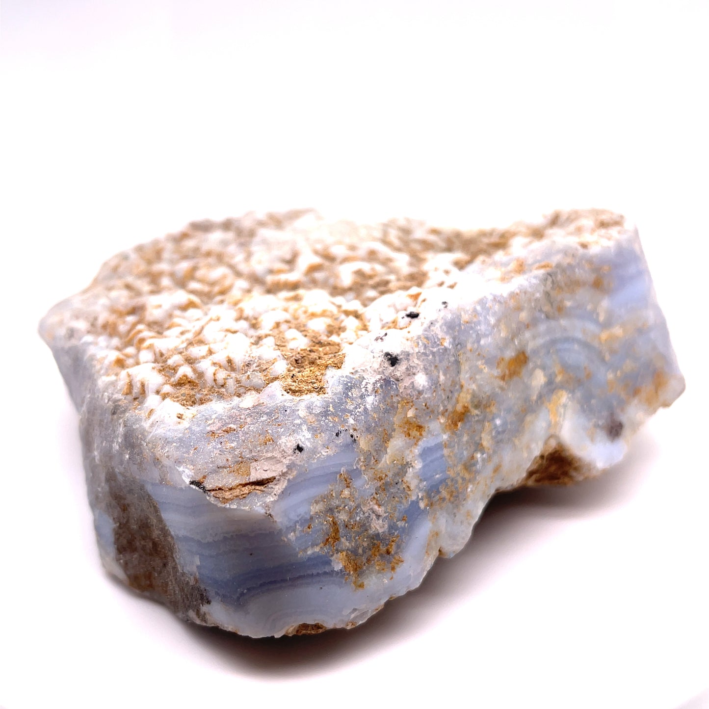 Blue Lace Agate Rough - 622 grams