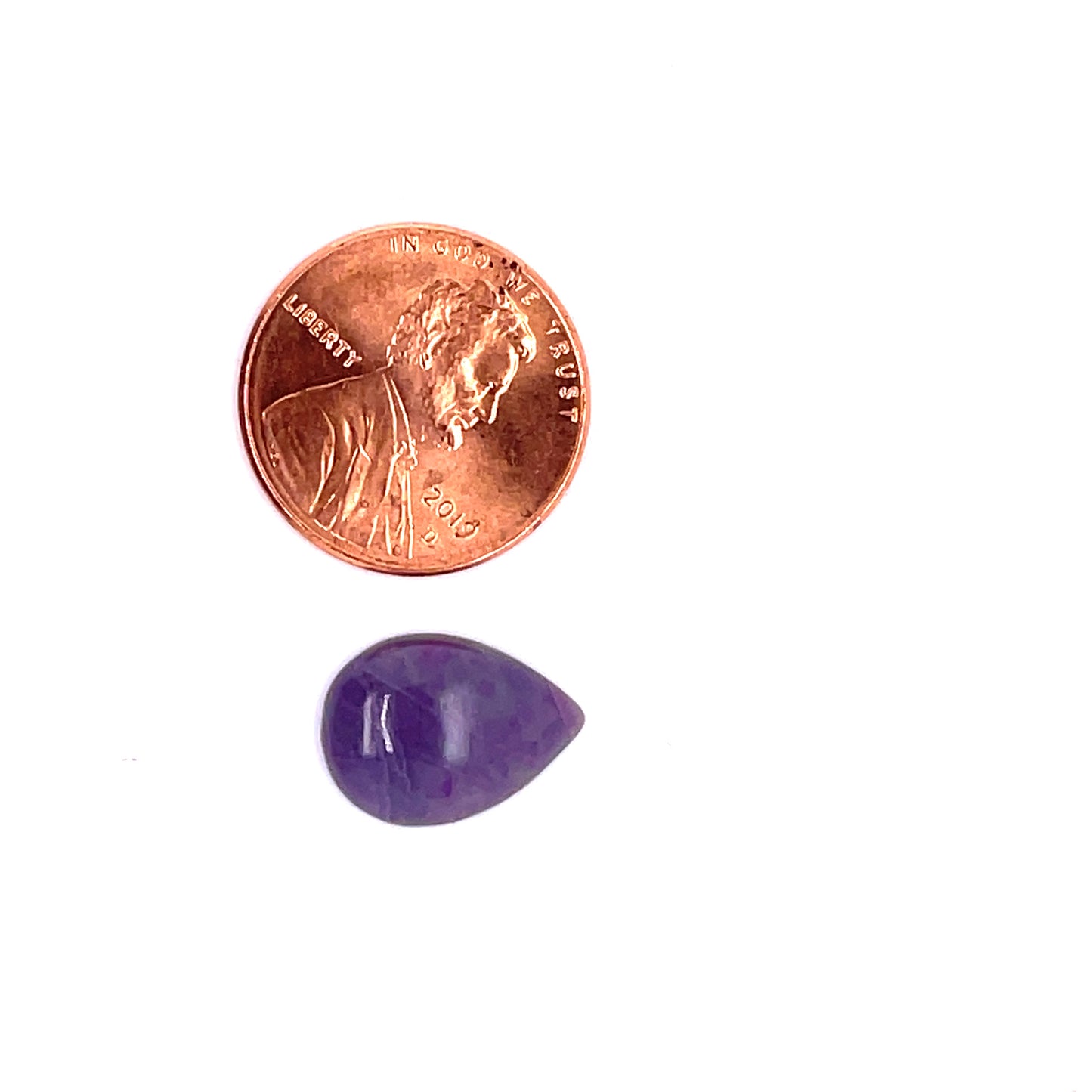 Sugilite Pear shaped Cabochon 3.5 carats