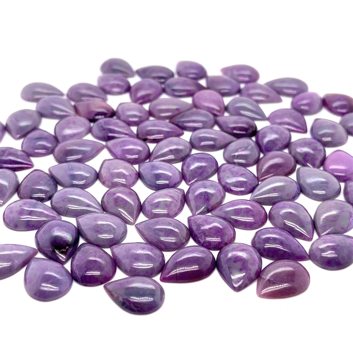 Sugilite Pear shaped Cabochon 3.5 carats