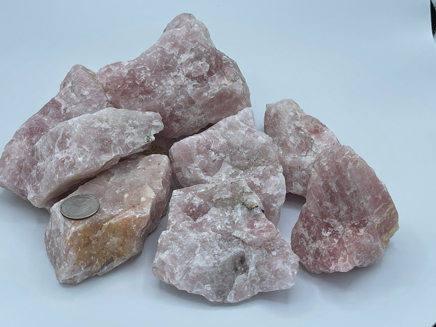 Rose Quartz Rough - 5 kilos