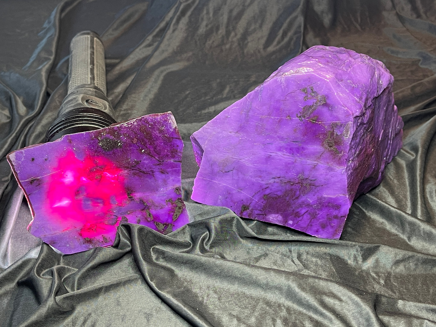 Sugilite Gel Rough SLAB 450 Carats