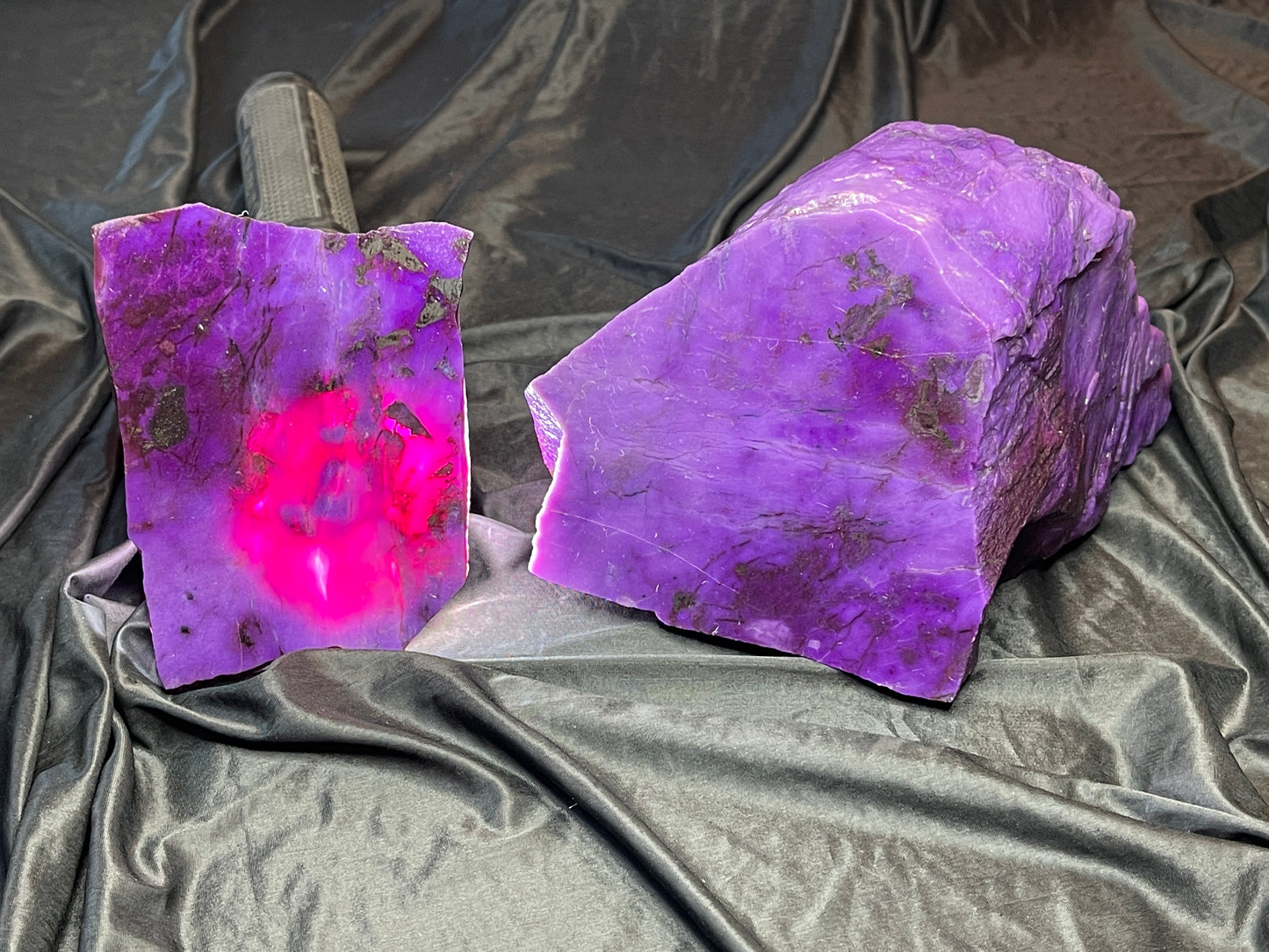 Sugilite Gel Rough SLAB 450 Carats