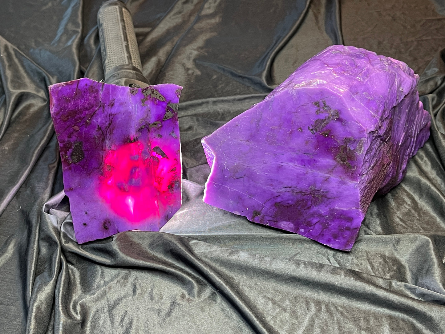 Sugilite Gel Rough SLAB 450 Carats