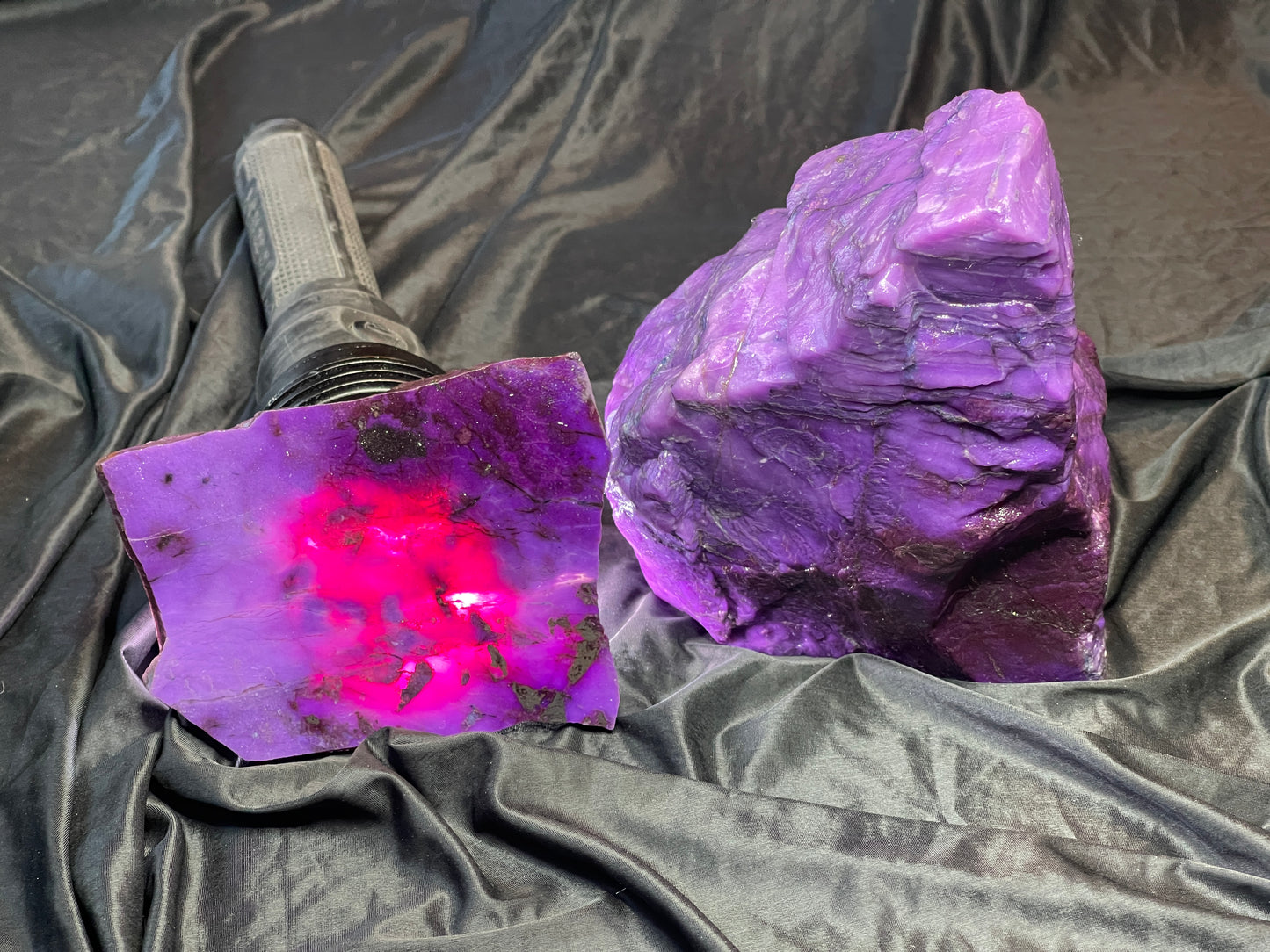 Sugilite Gel Rough SLAB 450 Carats