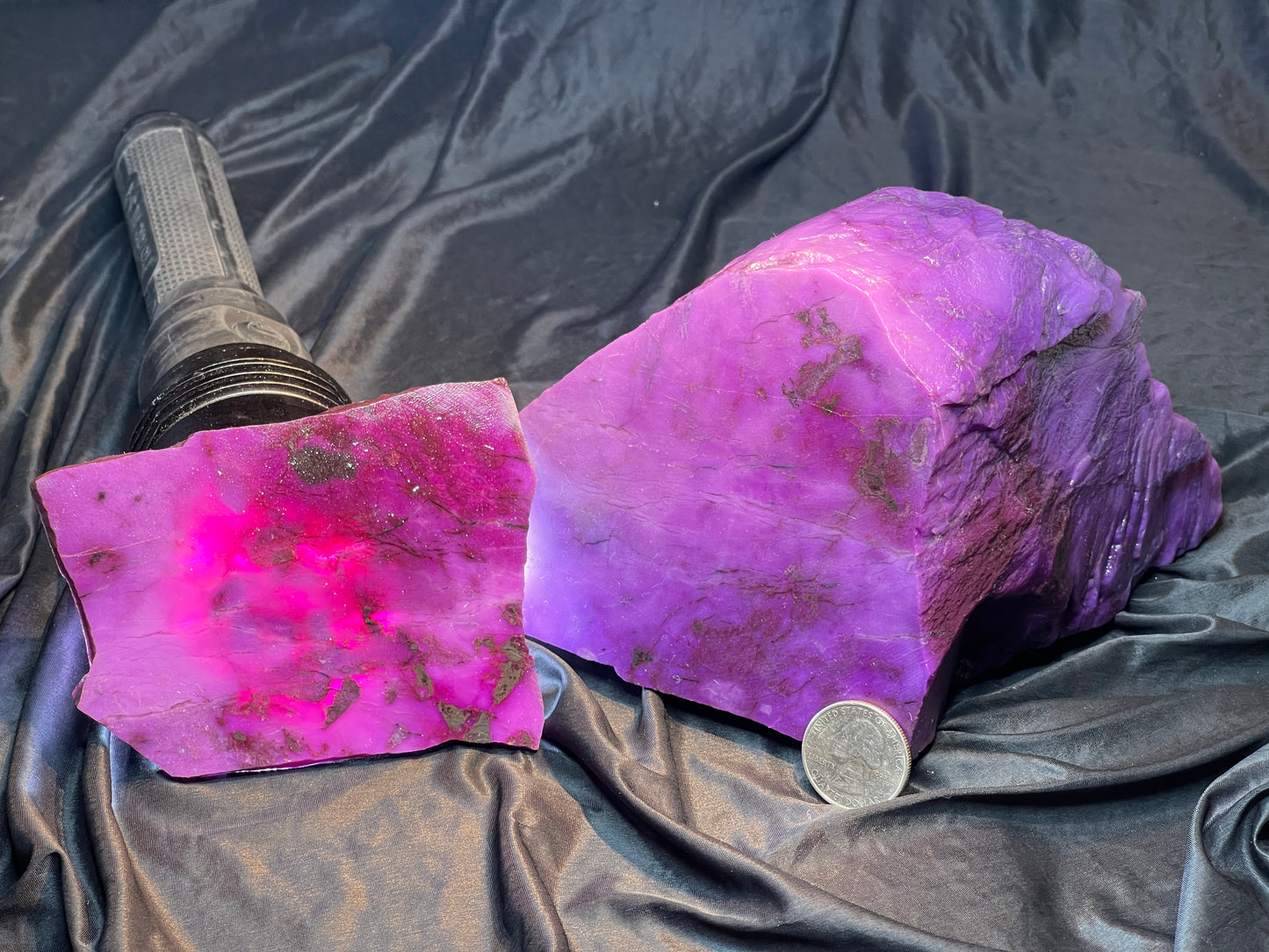 Sugilite Gel Rough SLAB 450 Carats