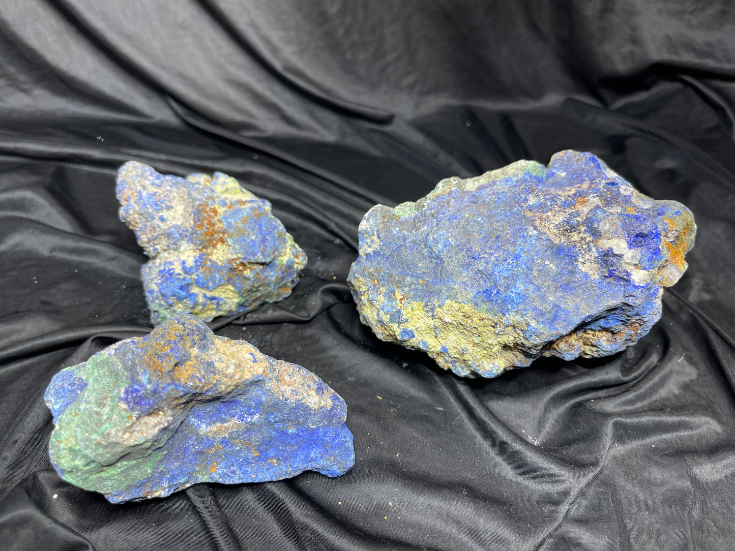 Azuriite Rough Parcel - 1567 grams