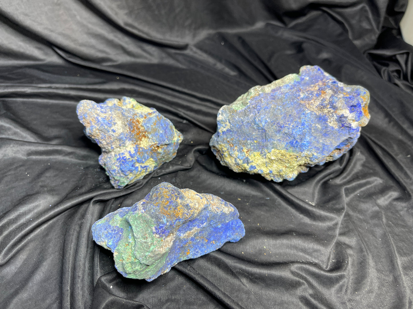 Azuriite Rough Parcel - 1567 grams