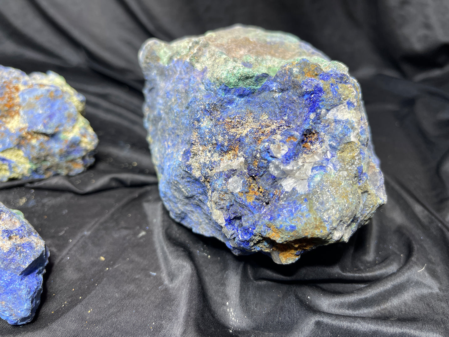 Azuriite Rough Parcel - 1567 grams