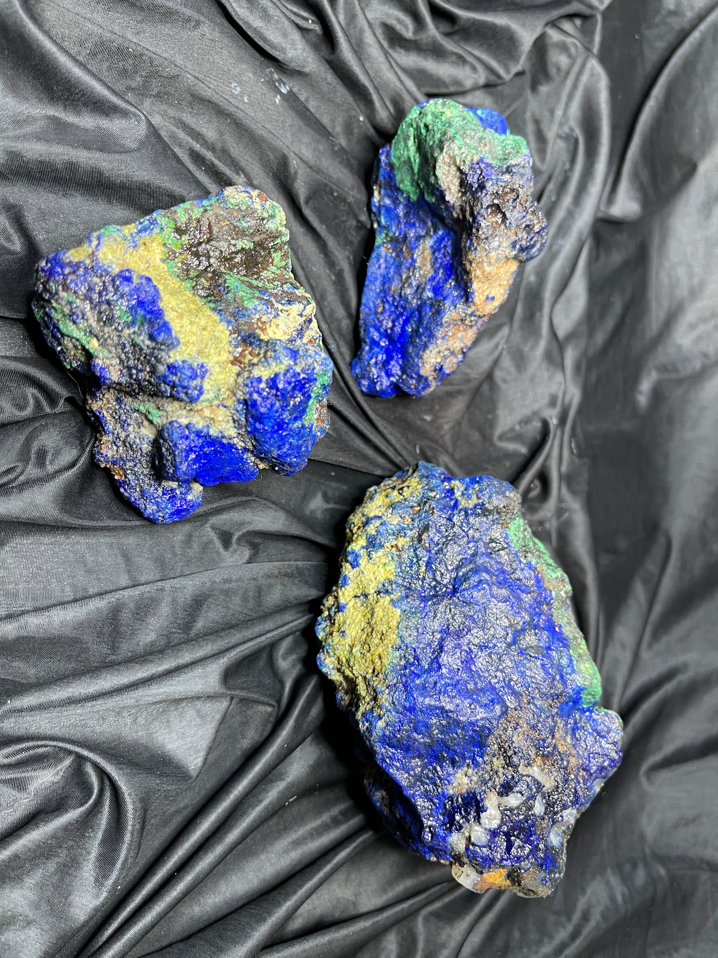 Azuriite Rough Parcel - 1567 grams