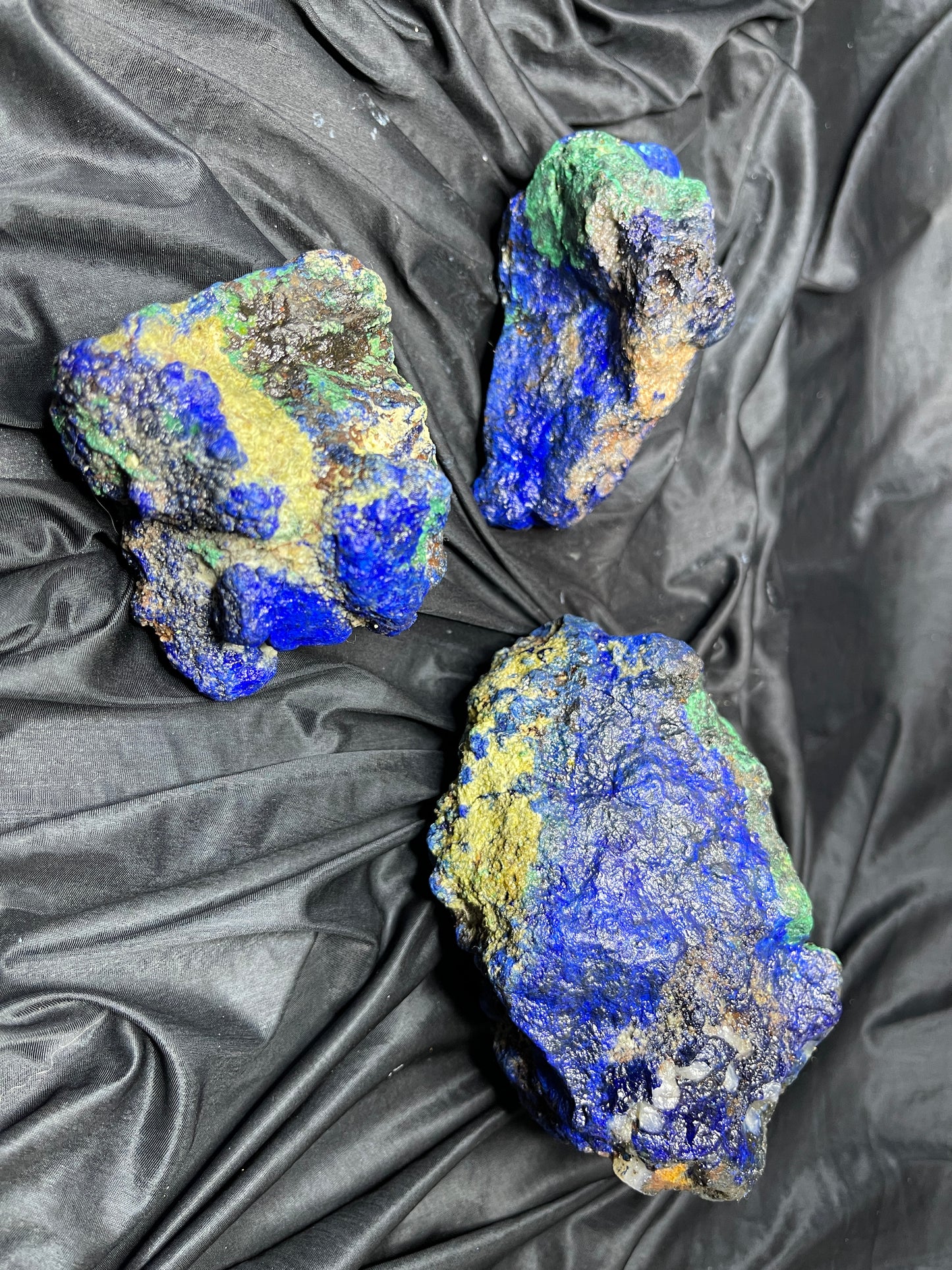 Azuriite Rough Parcel - 1567 grams