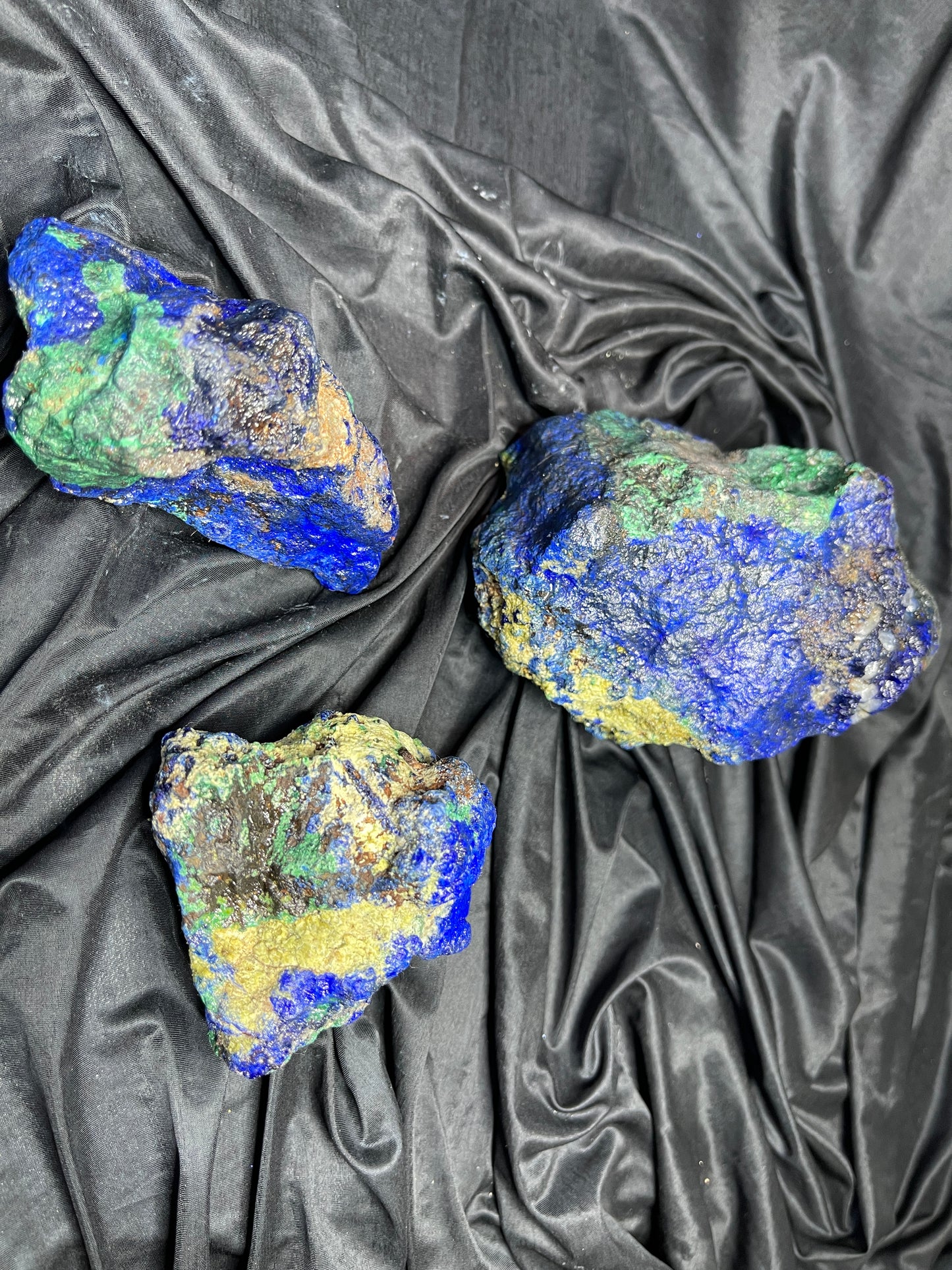 Azuriite Rough Parcel - 1567 grams