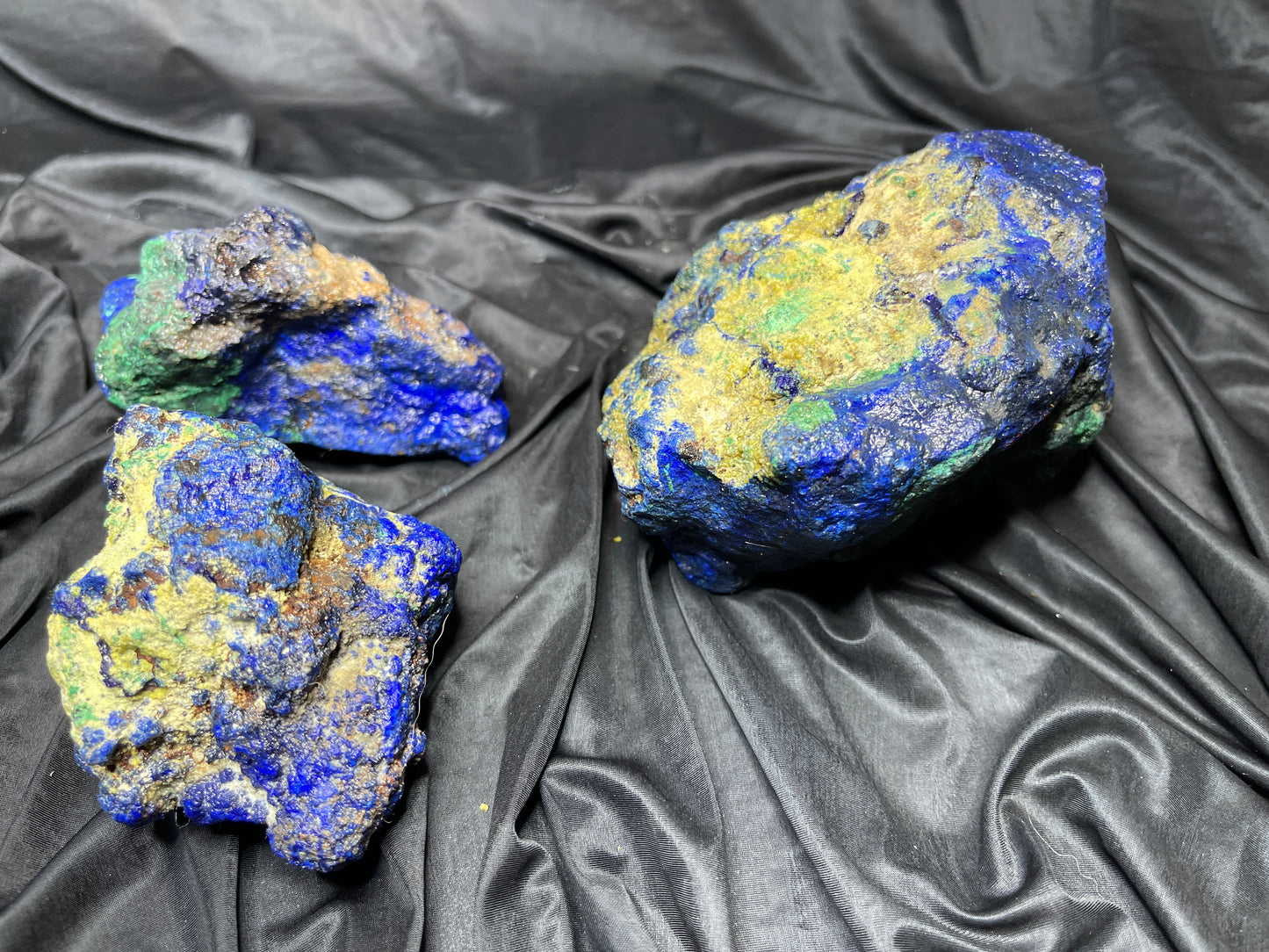 Azuriite Rough Parcel - 1567 grams