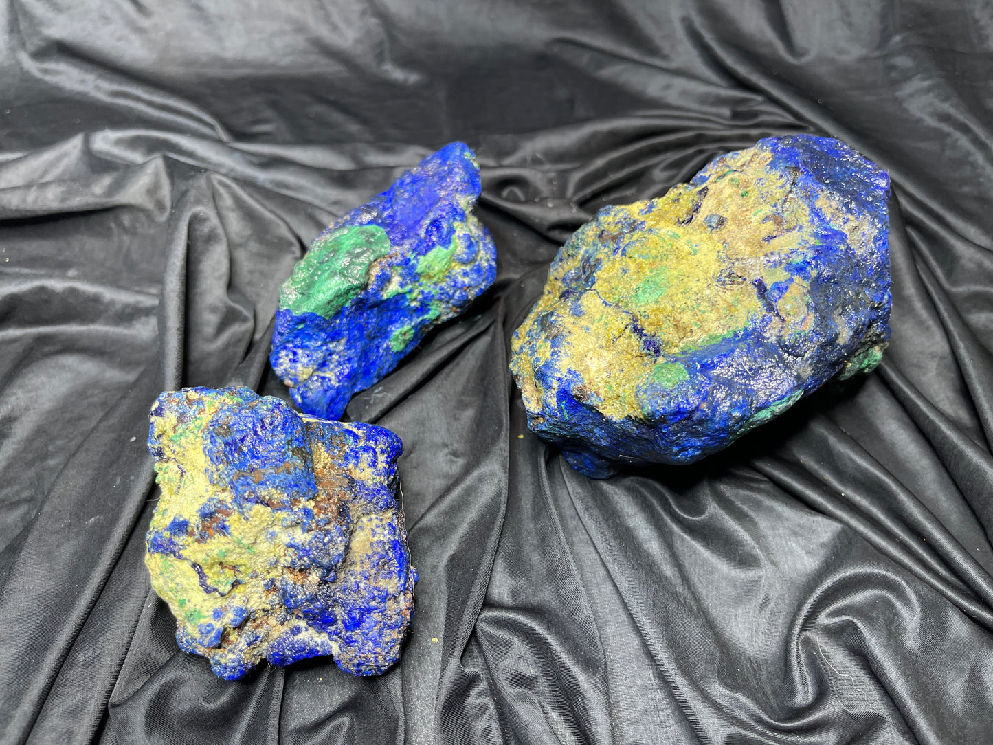 Azuriite Rough Parcel - 1567 grams