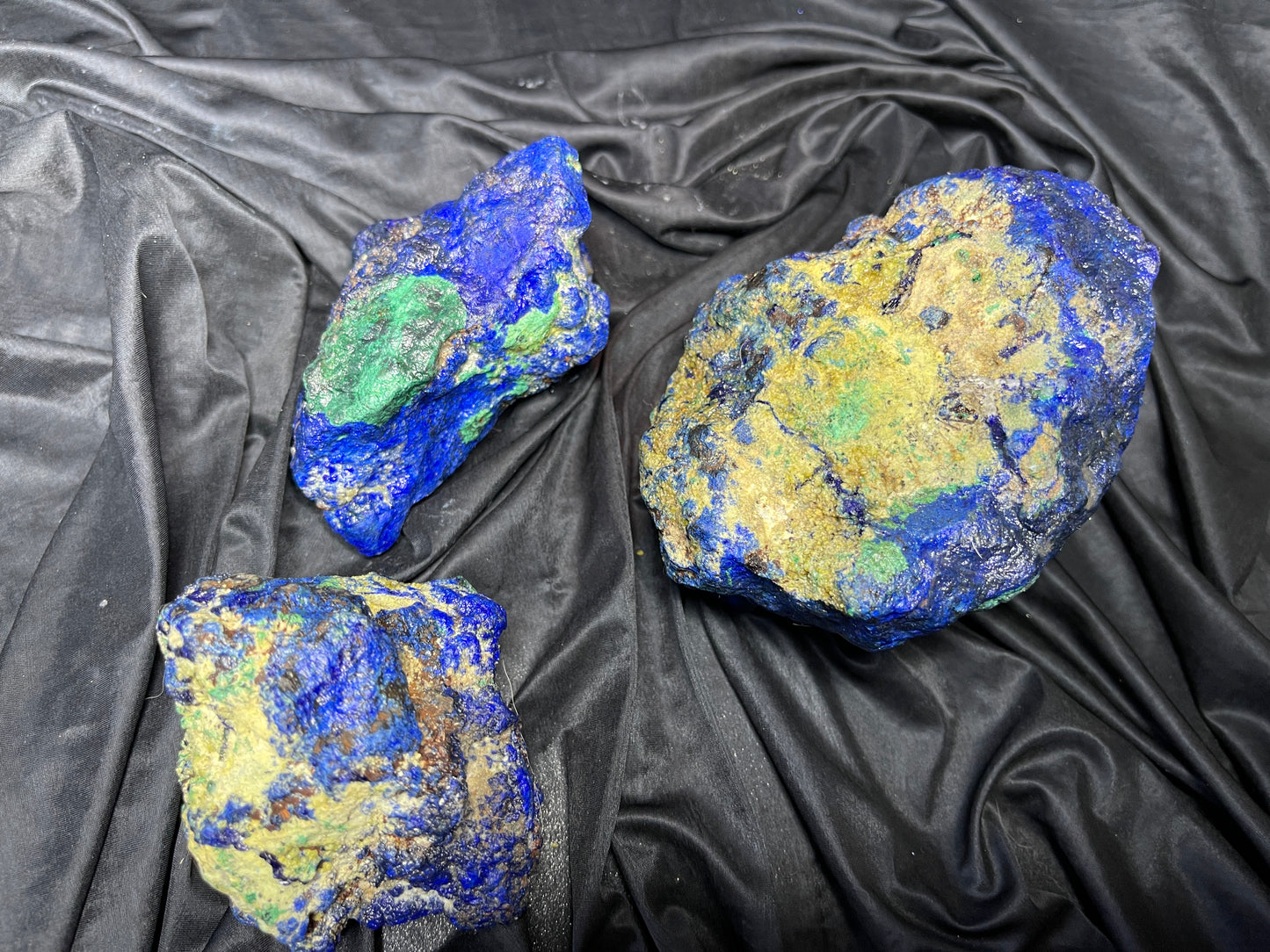 Azuriite Rough Parcel - 1567 grams