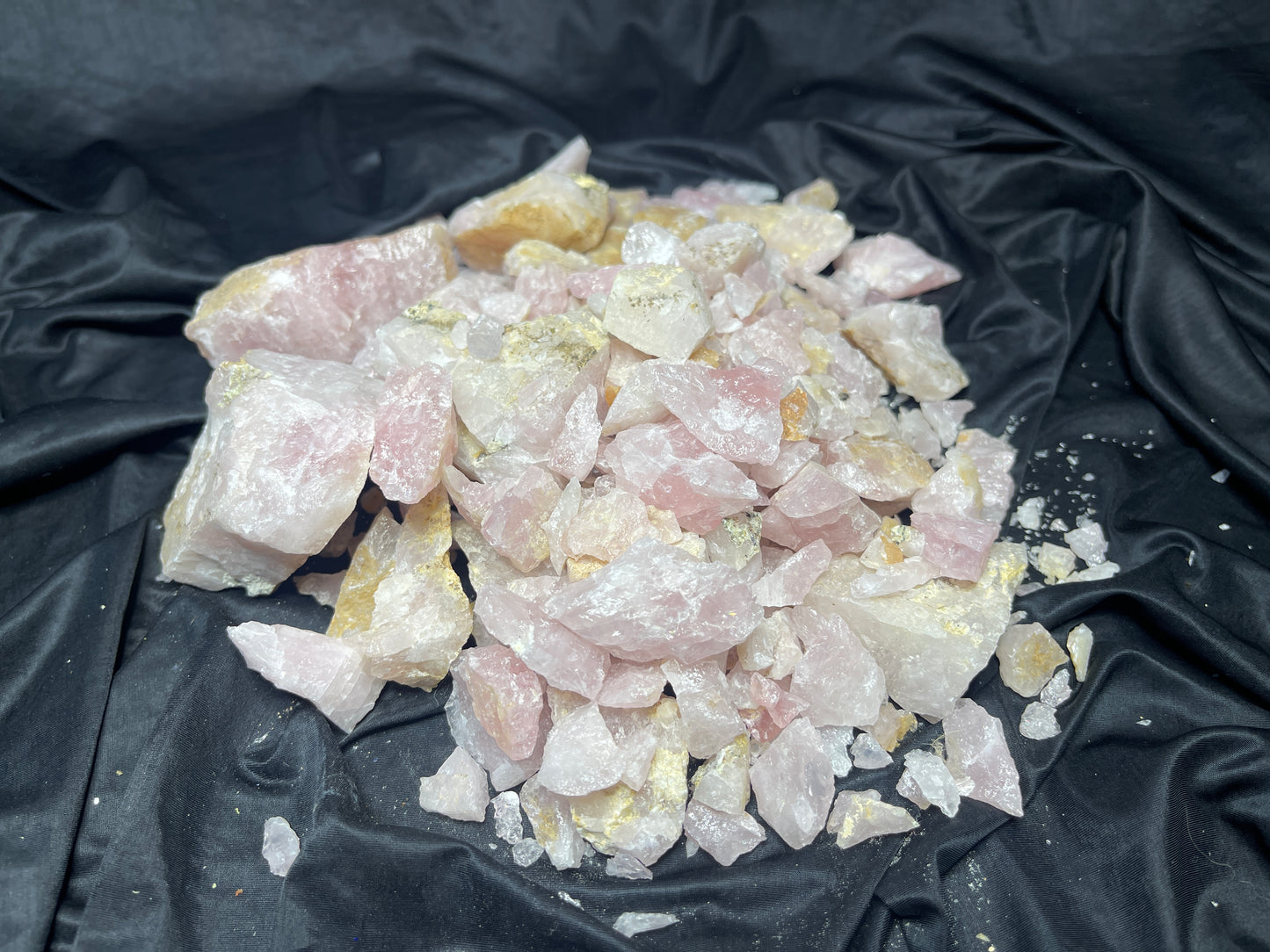 Rose Quartz Rough Parcel  - 1 kilo