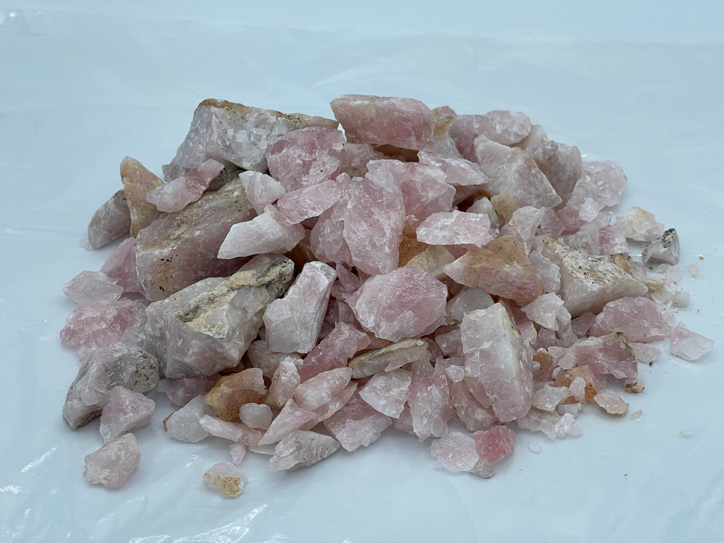 Rose Quartz Rough Parcel  - 1 kilo