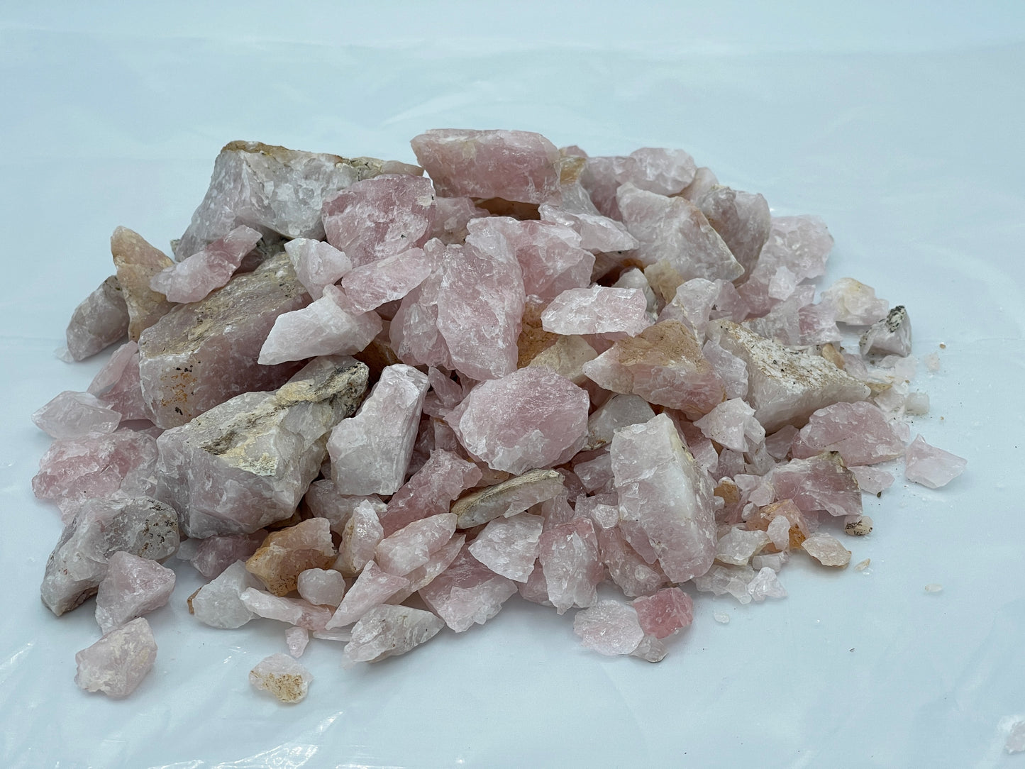 Rose Quartz Rough Parcel  - 1 kilo