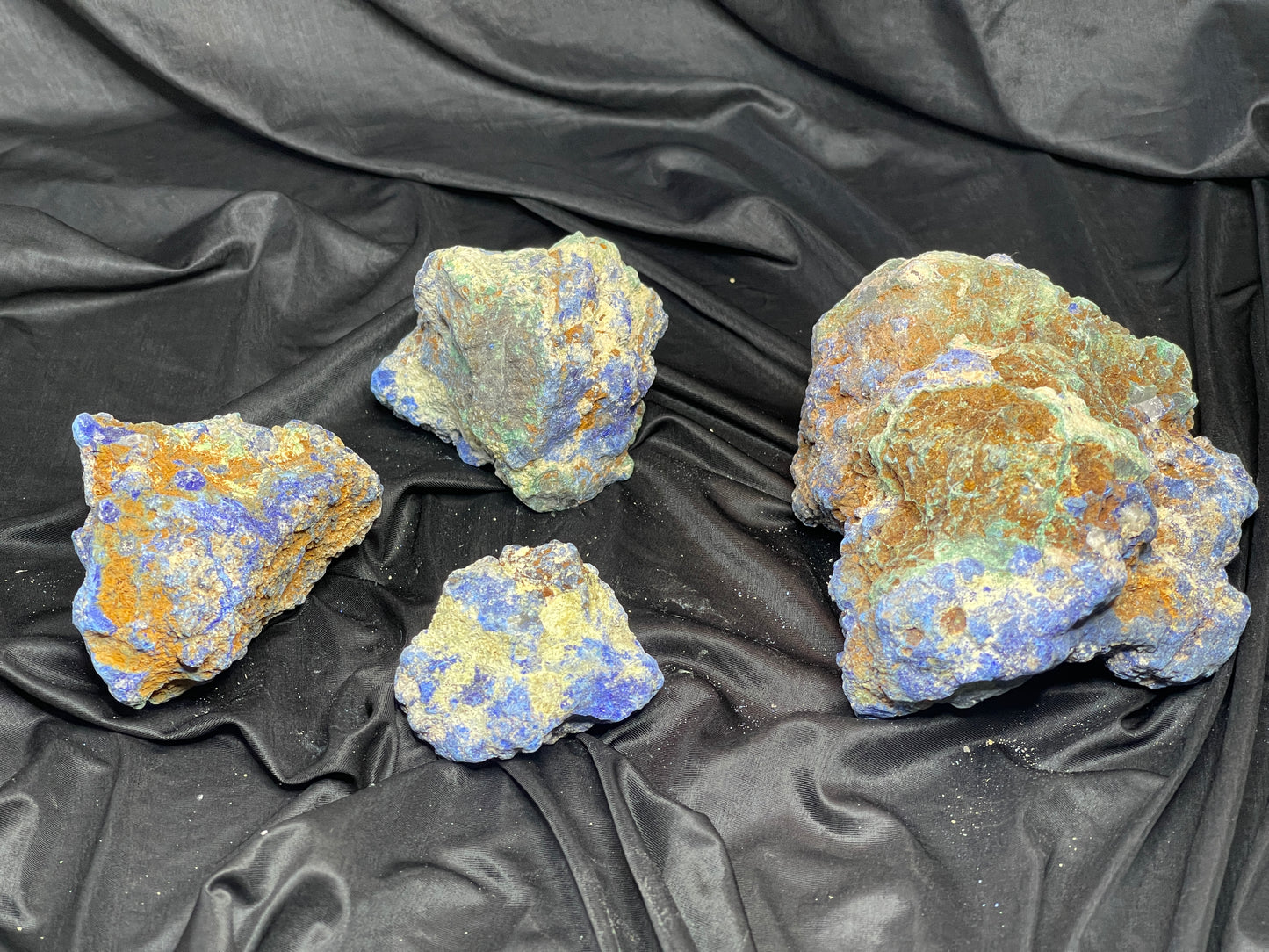 Azurite Rough Parcel - 1005 grams