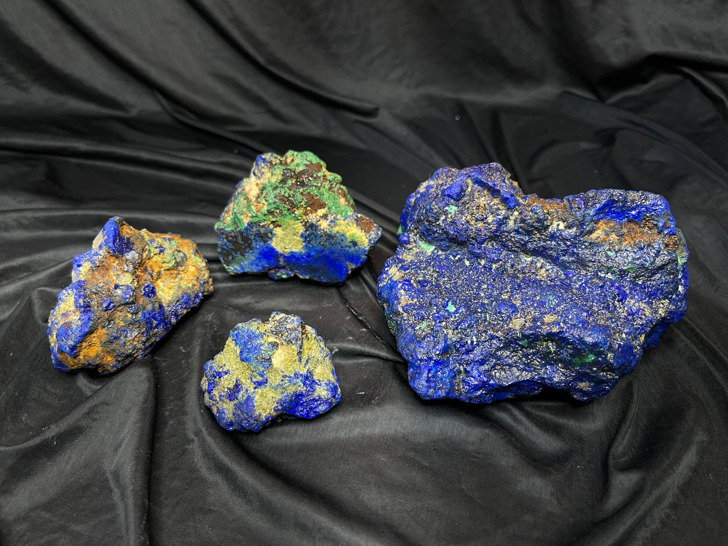 Azurite Rough Parcel - 1005 grams