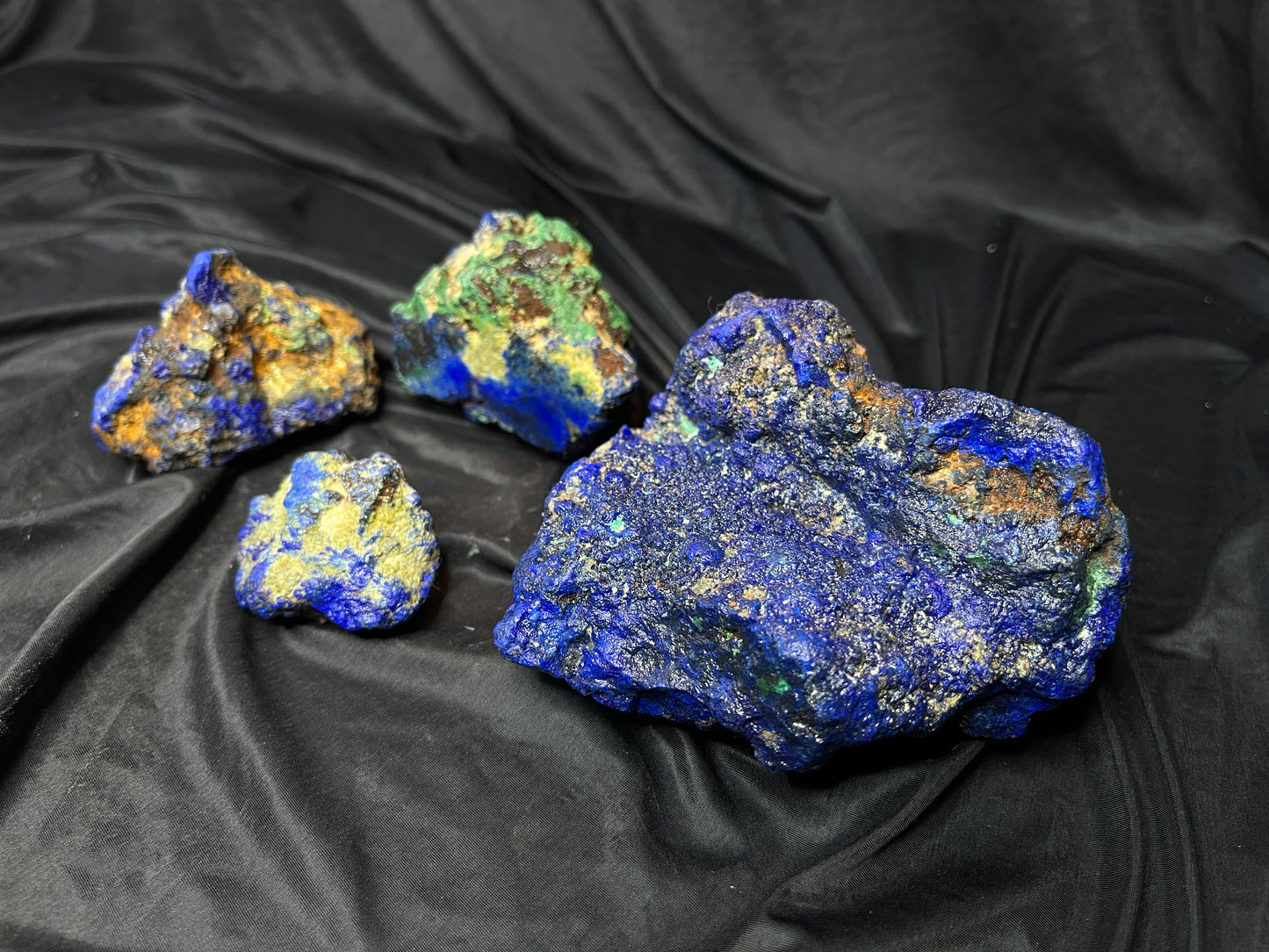 Azurite Rough Parcel - 1005 grams