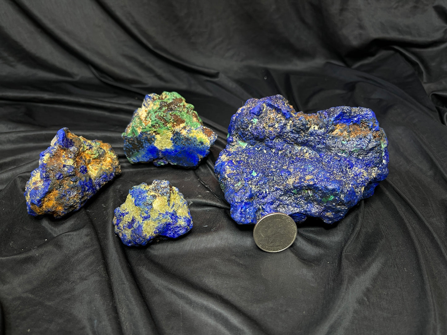 Azurite Rough Parcel - 1005 grams