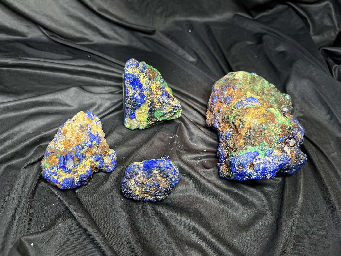 Azurite Rough Parcel - 1005 grams