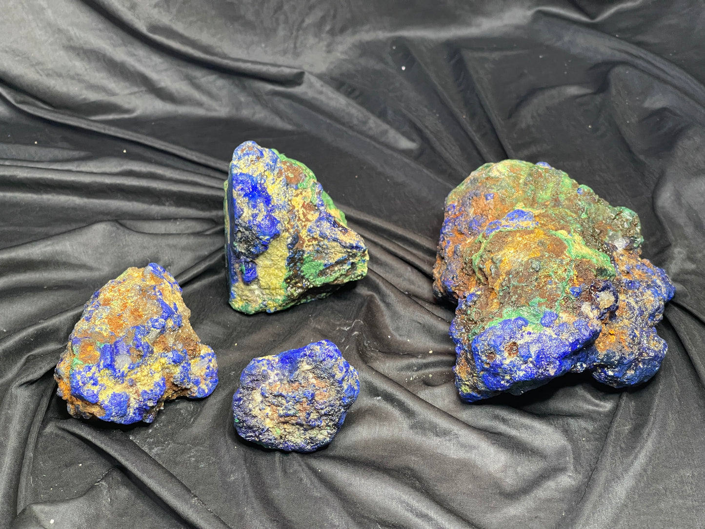 Azurite Rough Parcel - 1005 grams