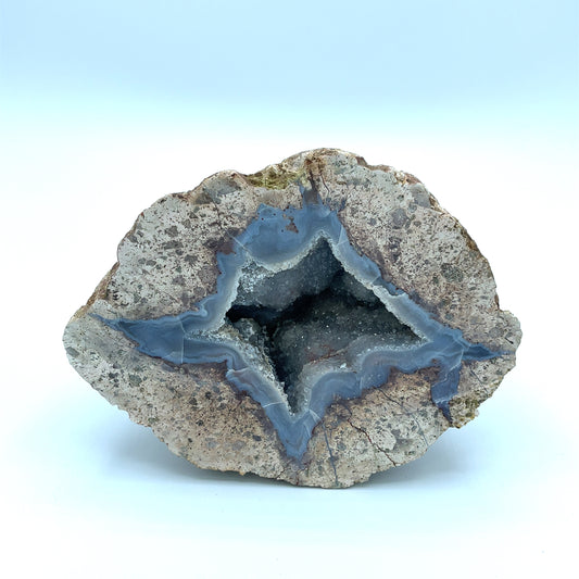 Agate Geode with bright crystallization