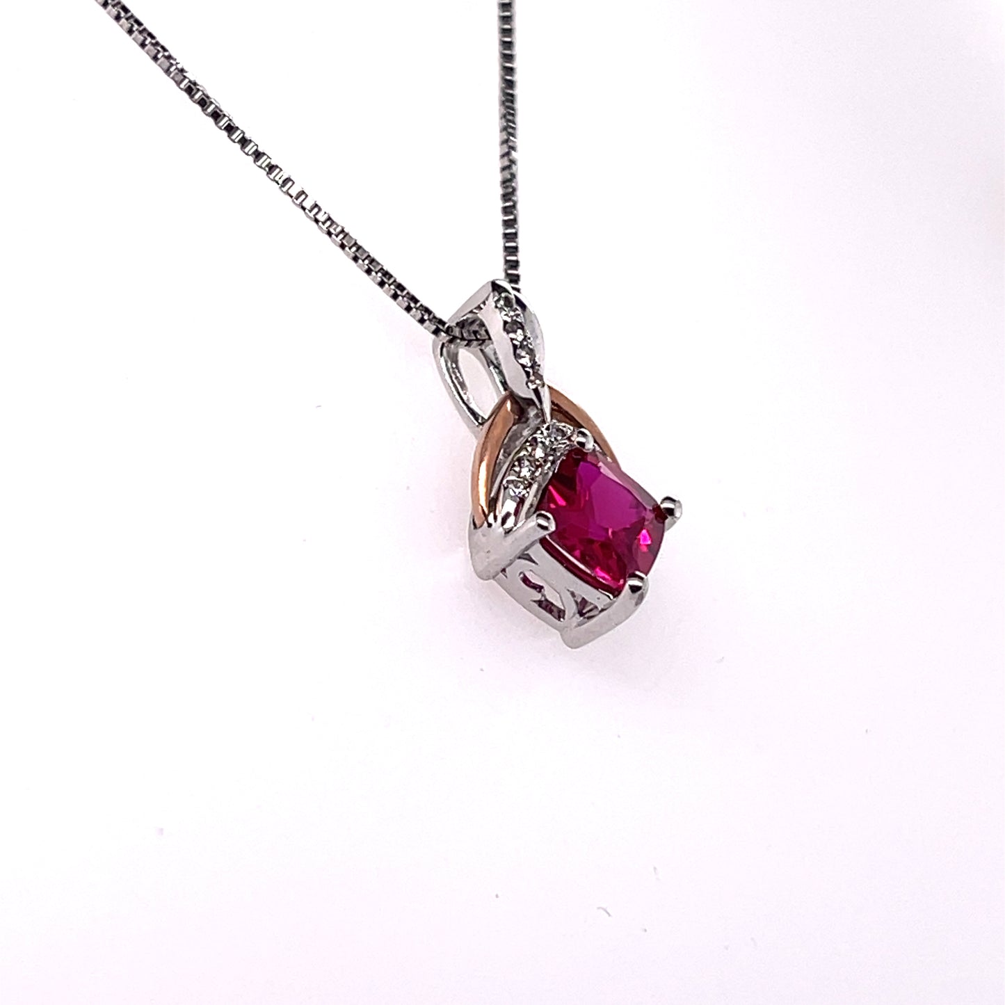 Tourmaline in Sterling Silver Necklace