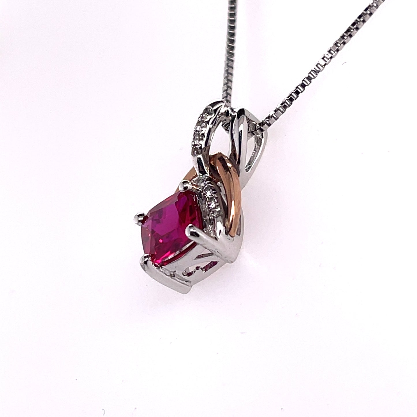 Tourmaline in Sterling Silver Necklace