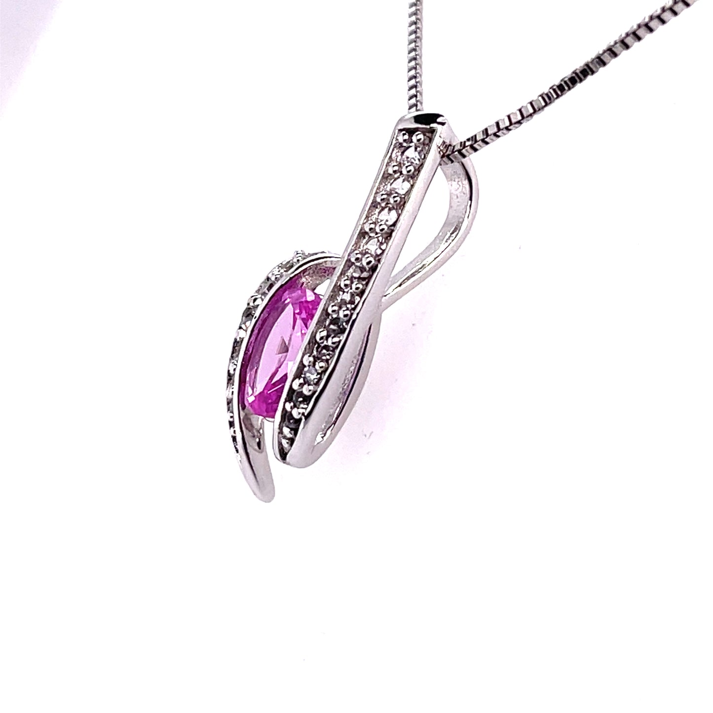 Pink Tourmaline Necklace