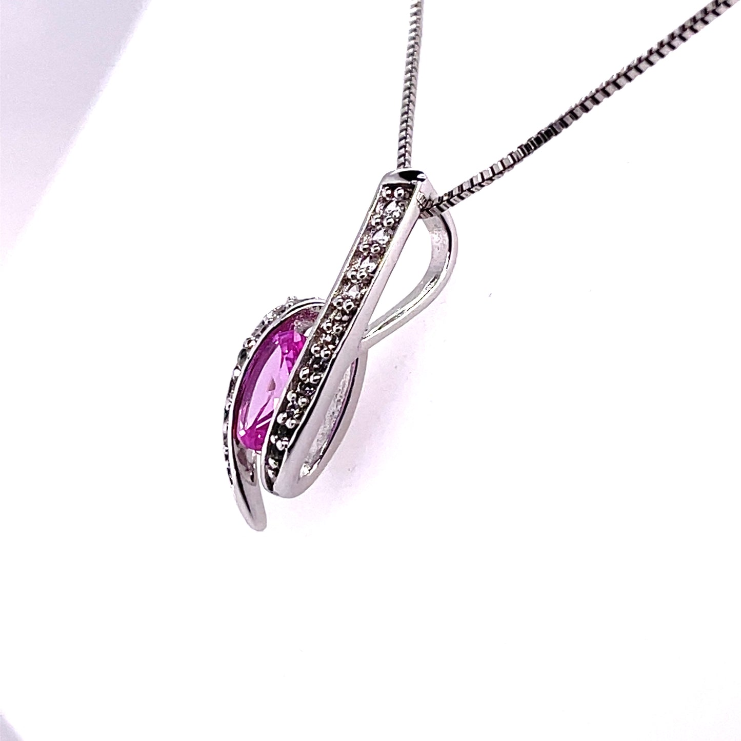 Pink Tourmaline Necklace