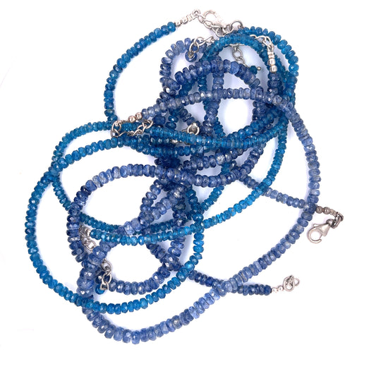 Kyanite Bead Necklaces