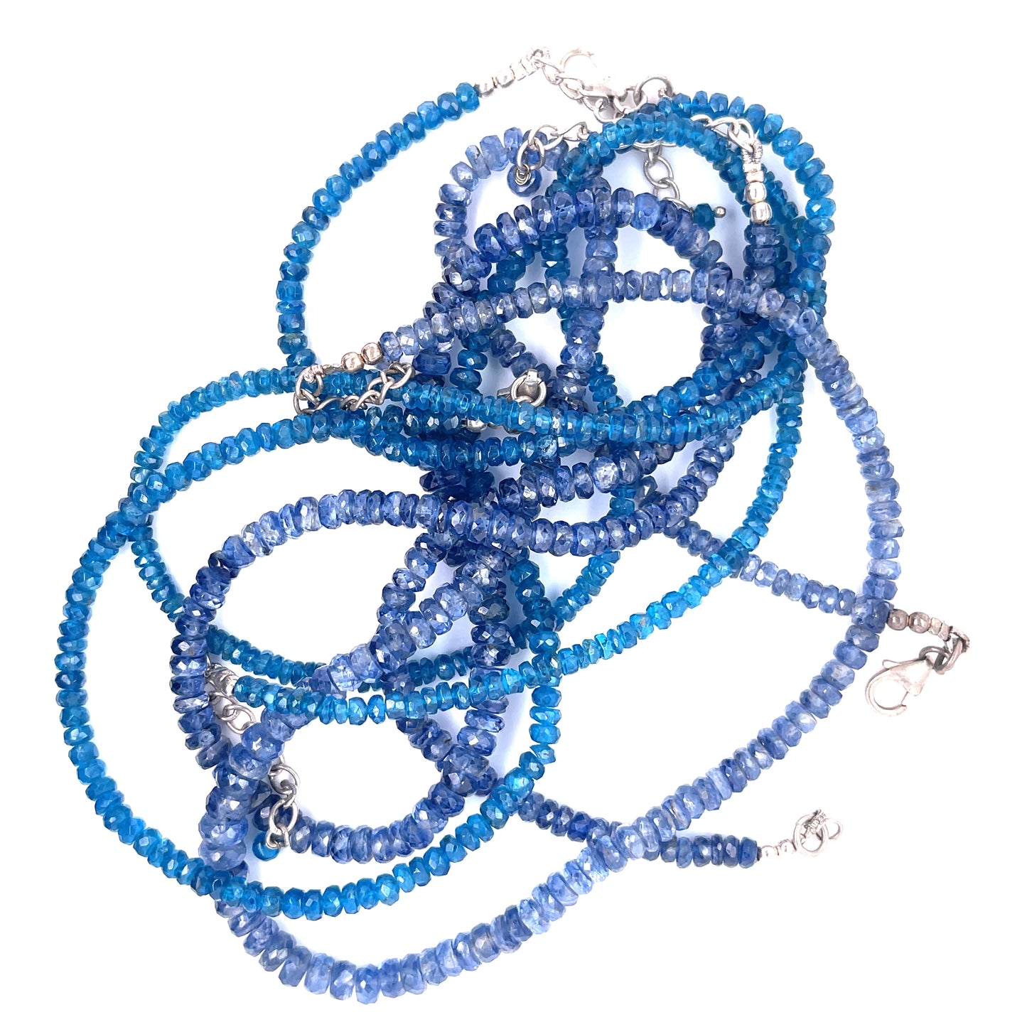 Kyanite Bead Necklaces