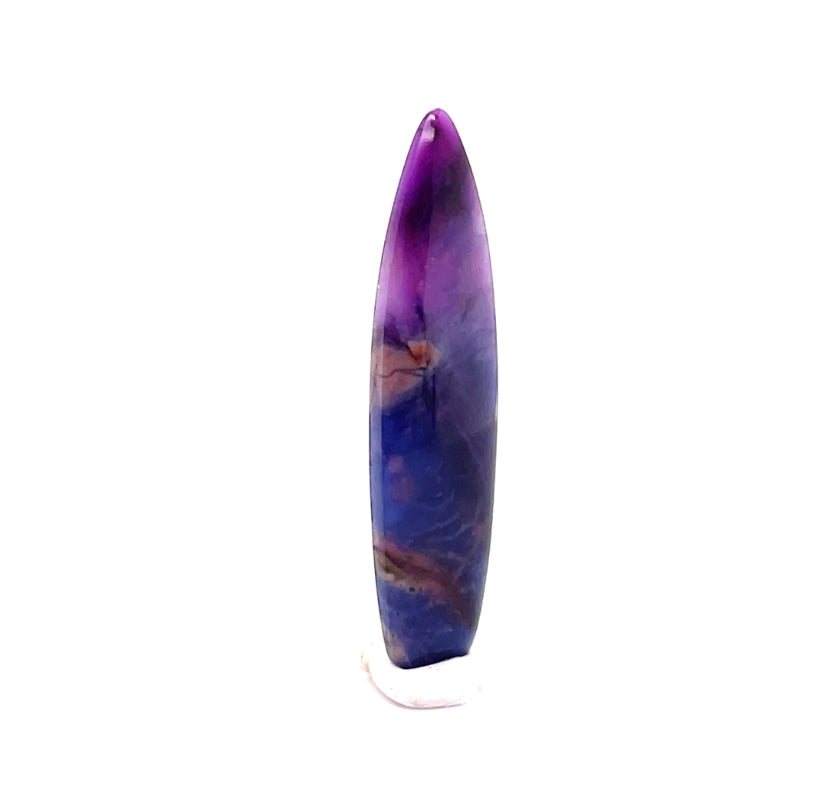 Sugilite & Richterite Freeform Cab “Surfboard”