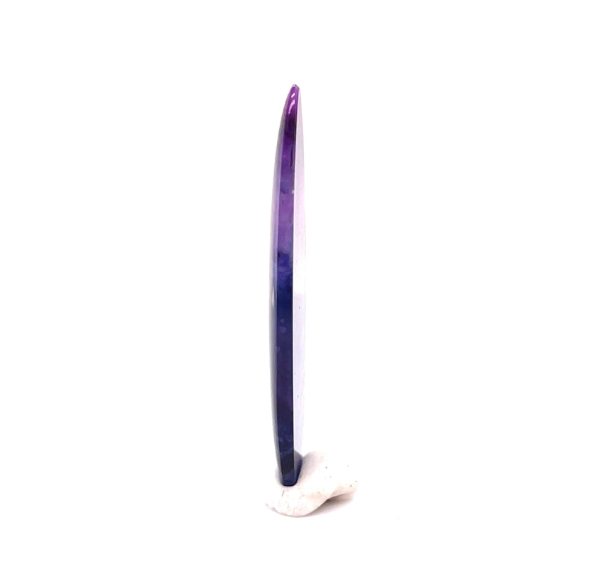 Sugilite & Richterite Freeform Cab “Surfboard”